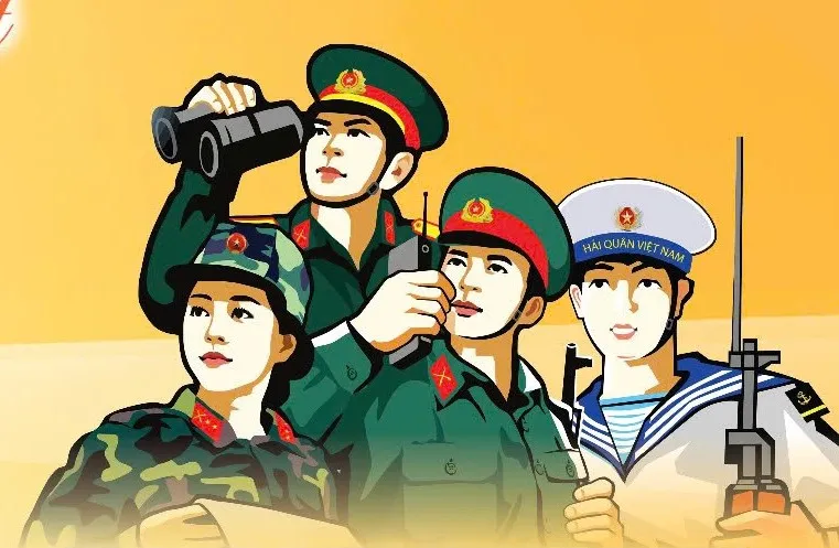 "Ánh sao người lính" - tôn vinh sức mạnh chính trị - tinh thần của quân đội