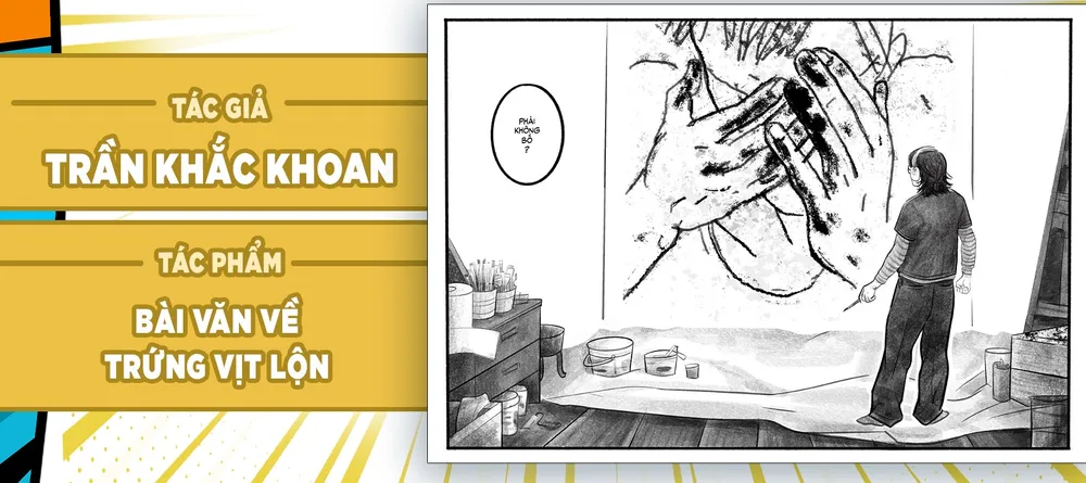 Tác giả sinh 9X đoạt giải Nhất cuộc thi truyện tranh cho thiếu nhi