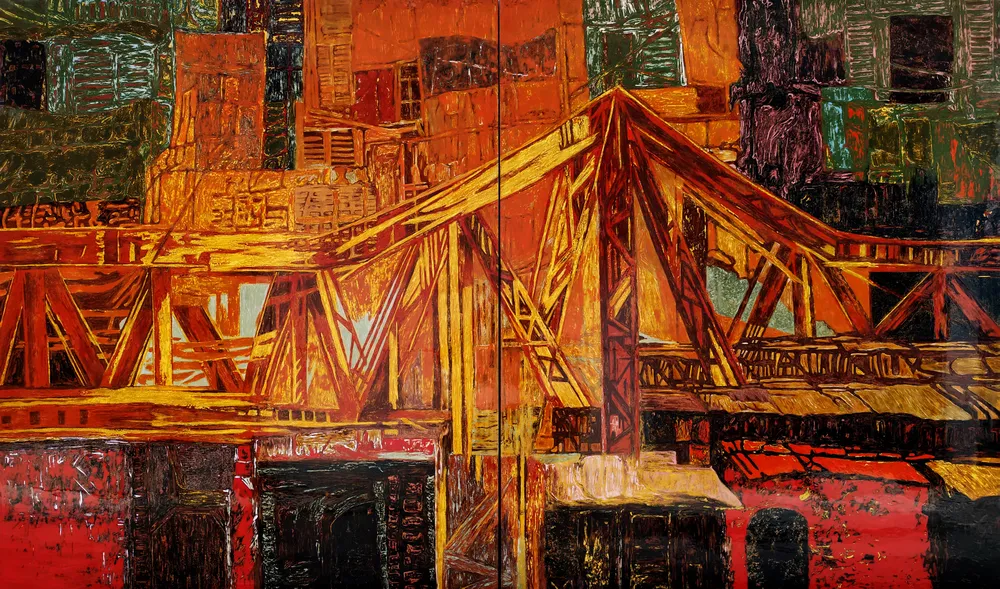 19.2. Nguyễn Trường Linh - Cầu qua phố   2 - 120 x 200 - 2024 (1).jpg