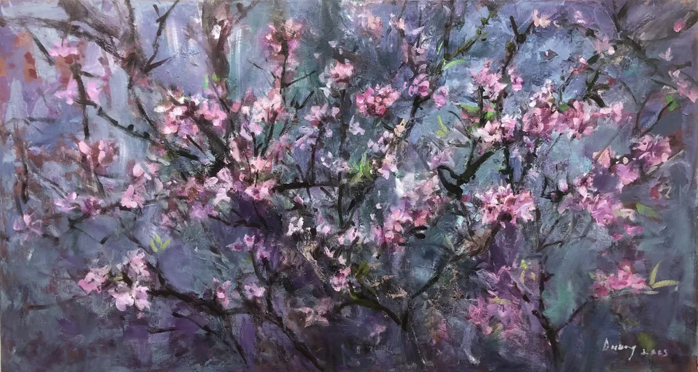 20. 1. Ngô Quang Dương - Sắc ngàn - Sơn dầu - 76 x 140 - 2025.jpg