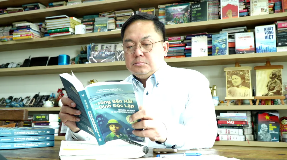 Anh Hoàng Nam Tiến, con trai út của Thiếu tướng Hoàng Đan