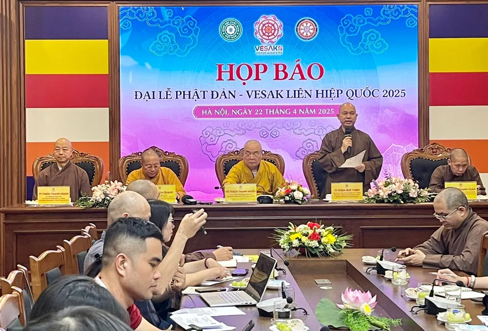 Họp báo Đại lễ Vesak Liên hợp quốc 2025