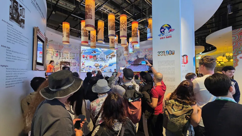 Nhà Triển lãm Việt Nam tại Expo 2025 Osaka, Kansai đã thu hút gần 25.000 lượt khách tham quan