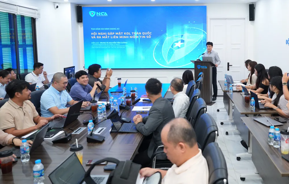 Tọa đàm “Kiến tạo niềm tin số” do Hiệp hội An ninh mạng Quốc gia tổ chức