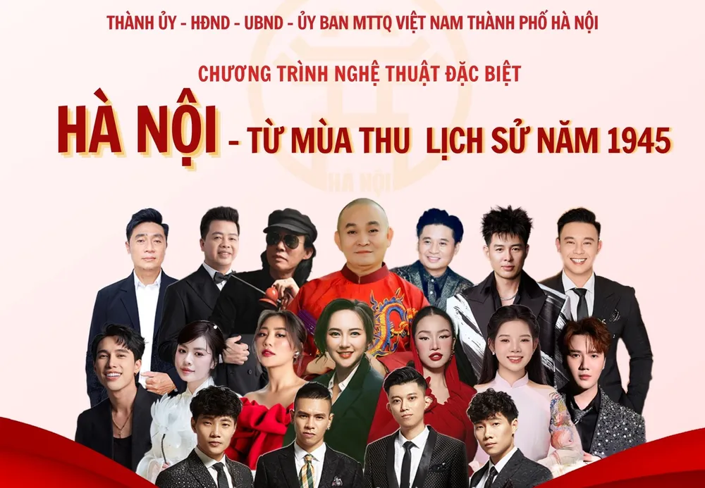Gần 1.000 nghệ sĩ tái hiện mùa thu lịch sử 1945 qua âm nhạc