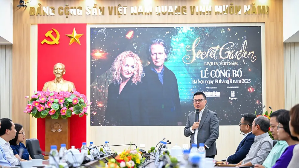 Công bố sự kiện ban nhạc huyền thoại Secret Garden sẽ biểu diễn tại Việt Nam