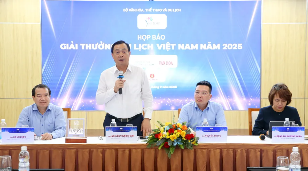 Họp báo công bố Giải thưởng Du lịch Việt Nam 2025