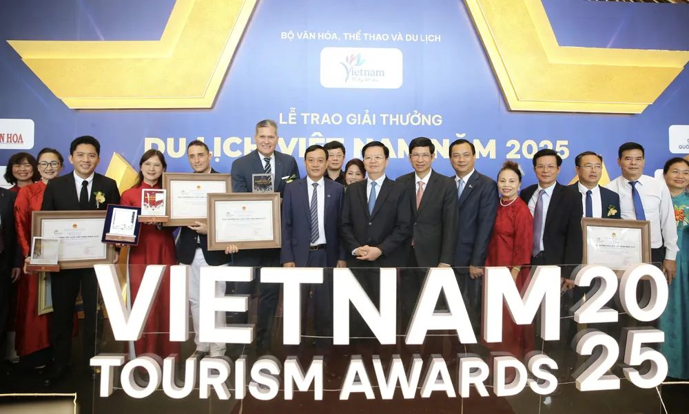 Lễ trao Giải thưởng Du lịch Việt Nam 2025