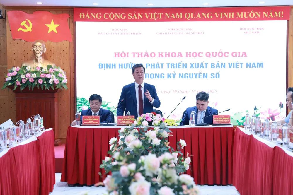 Hội thảo khoa học quốc gia “Định hướng phát triển xuất bản Việt Nam trong kỷ nguyên số”