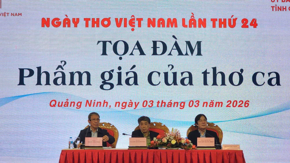 Tọa đàm Phẩm giá của thơ ca