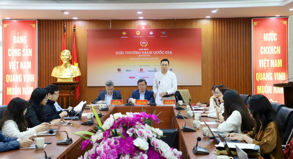 Họp báo thông tin về giải thưởng Sách Quốc gia lần thứ VII