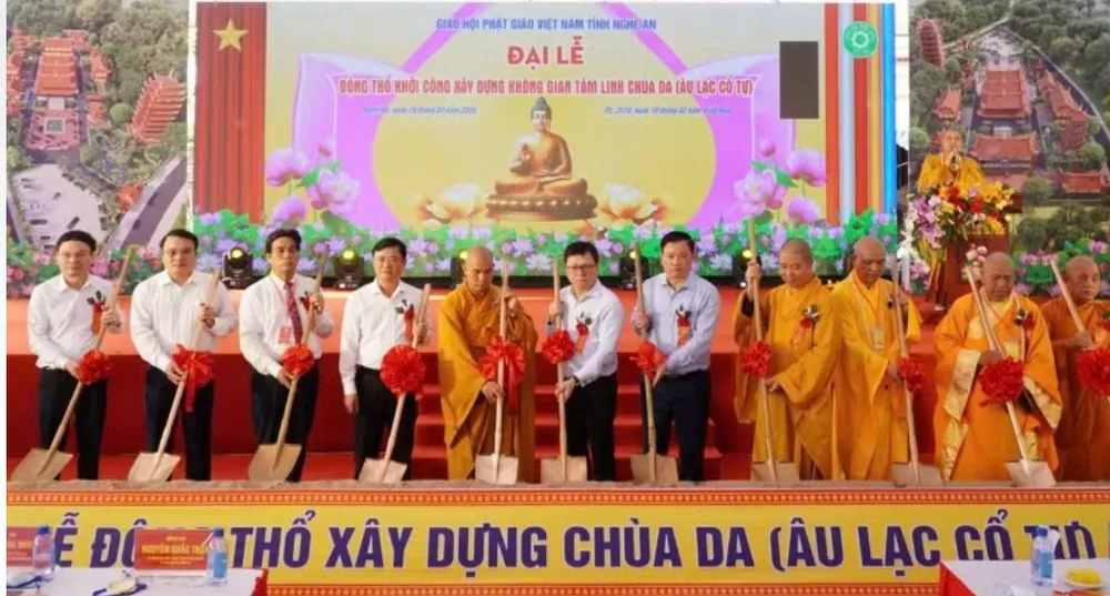 Khởi công phục dựng chùa Da, nơi thờ tự 534 nhà báo liệt sĩ