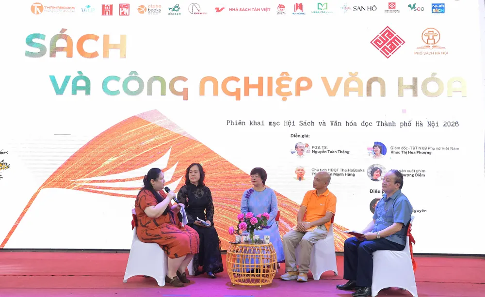 Tọa đàm tại khai mạc “Hội sách và Văn hóa đọc thành phố Hà Nội 2026”