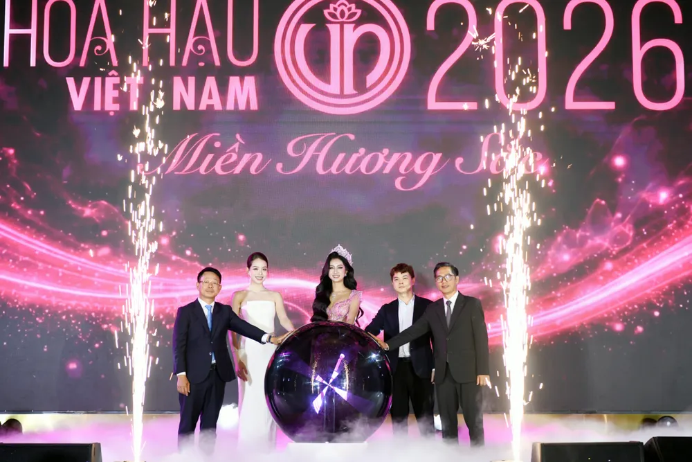 Khởi động cuộc thi Hoa hậu Việt Nam 2026. Ảnh: TP