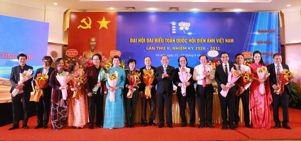 Ra mắt Ban Chấp hành Hội Điện ảnh Việt Nam nhiệm kỳ 2026-2031. Ảnh: LAN PHƯƠNG