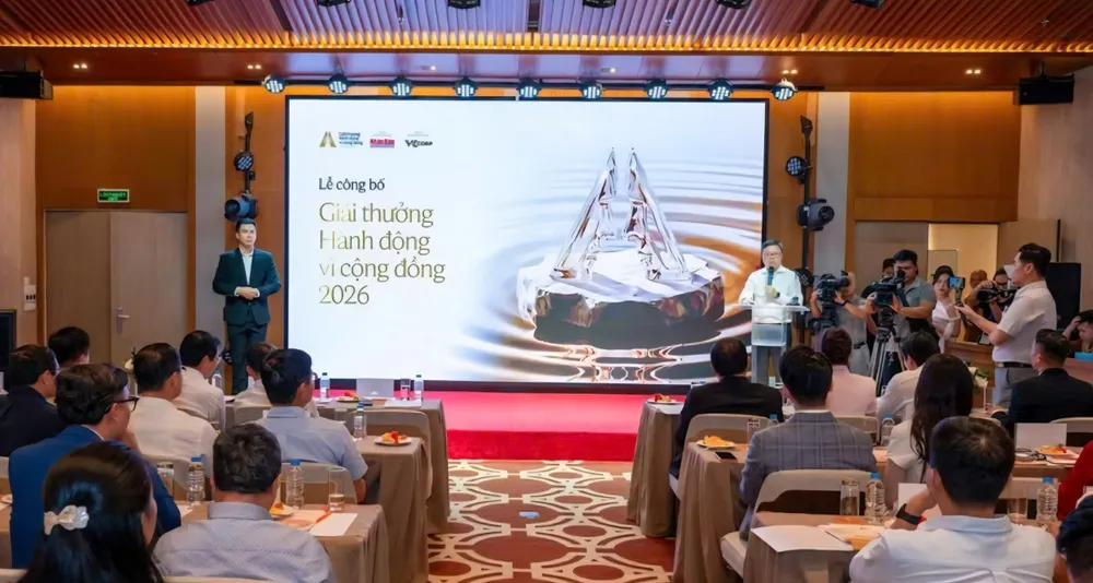 Khởi động Giải thưởng Hành động vì Cộng đồng 2026. Ảnh: THỦY NGUYÊN