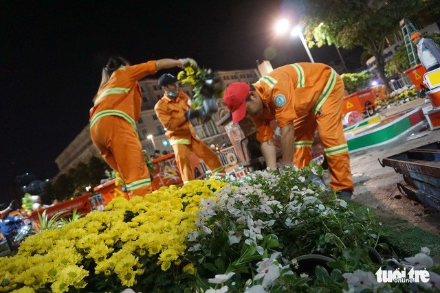500人清理阮惠春花街