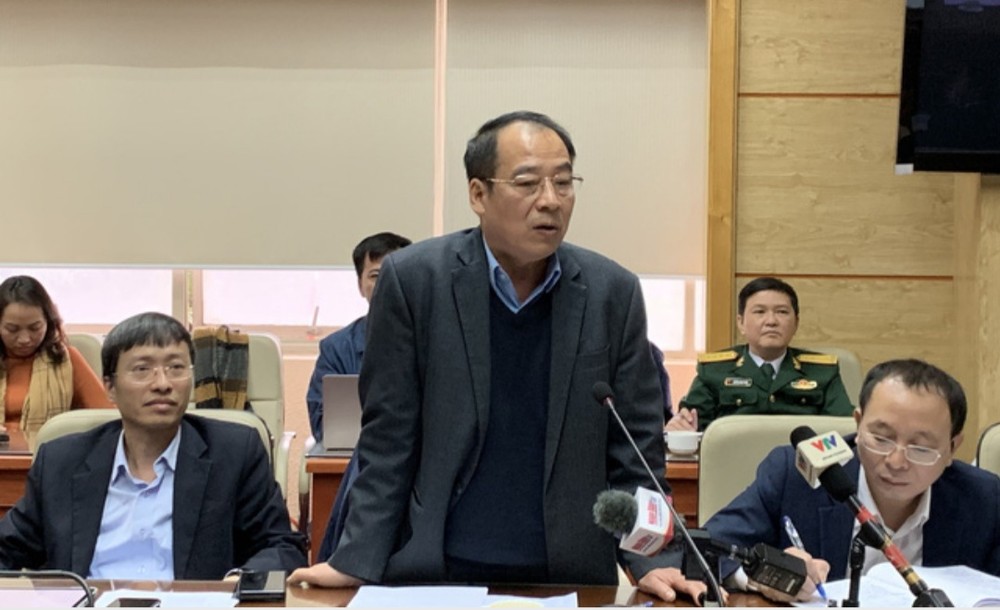 衛生預防局原局陳德夫長在會上發表講話。