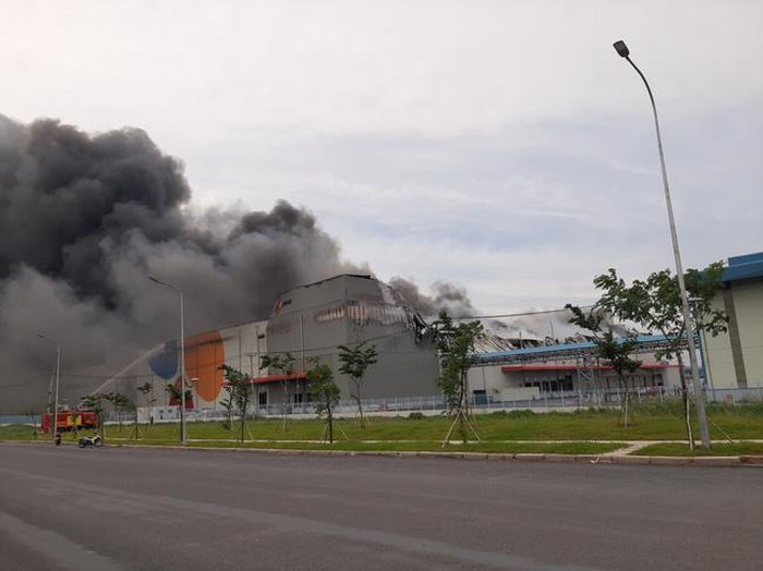 火警現場。(圖源：互聯網)