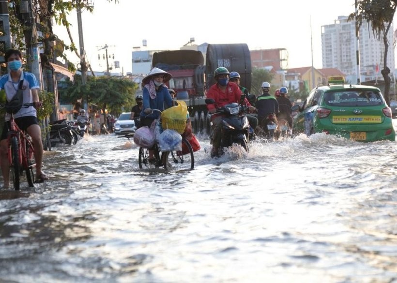 預報本週末潮汛達頂峰