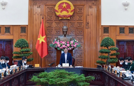 政府總理范明政主持會議。 