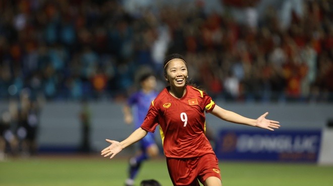 黃茹慶祝進球（圖源：互聯網）