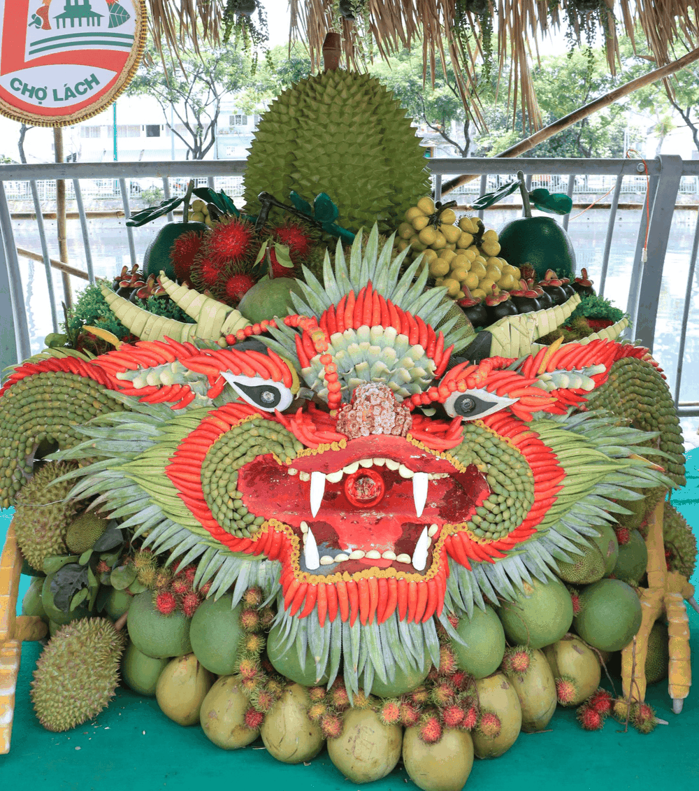 “岸上船下”水果週開幕首日迎來上千人次參觀 ảnh 3