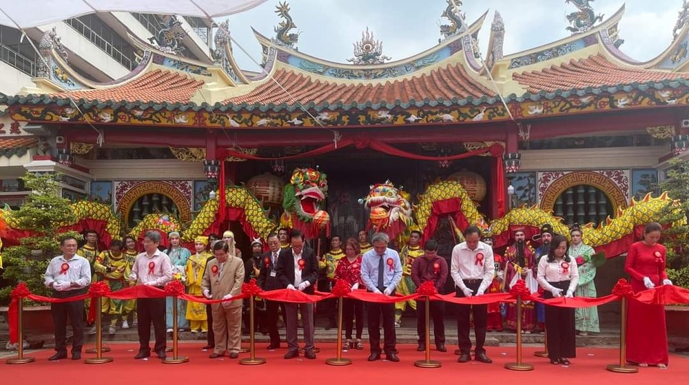 福建二府會館國家級藝術建築遺跡重修落成儀式。