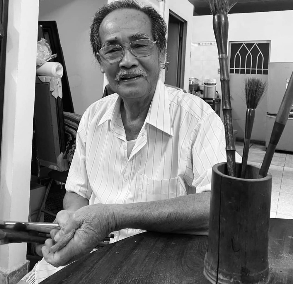 岭南画派李松年大师。