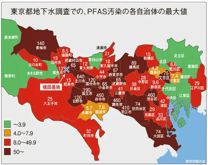 日本实施全国自来水PFAS调查