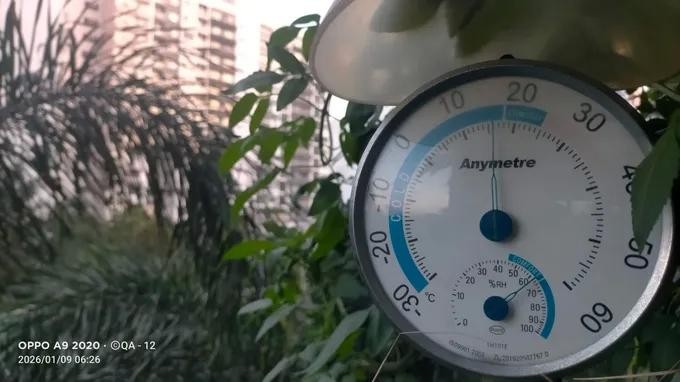 胡志明市部分地区仅 16度