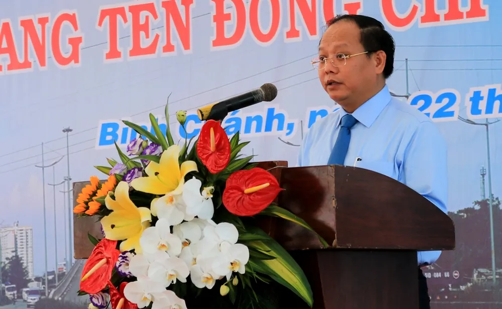 TPHCM có tuyến đường mang tên Võ Trần Chí ảnh 1