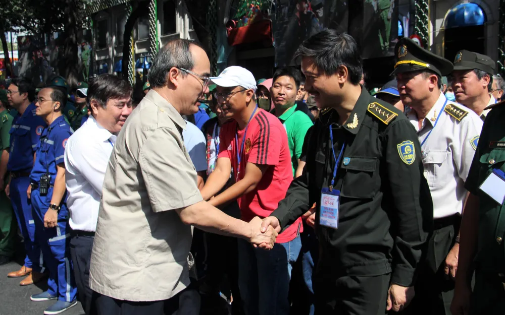 Hơn 4.000 người tham gia diễn tập chống khủng bố ở TPHCM ảnh 13