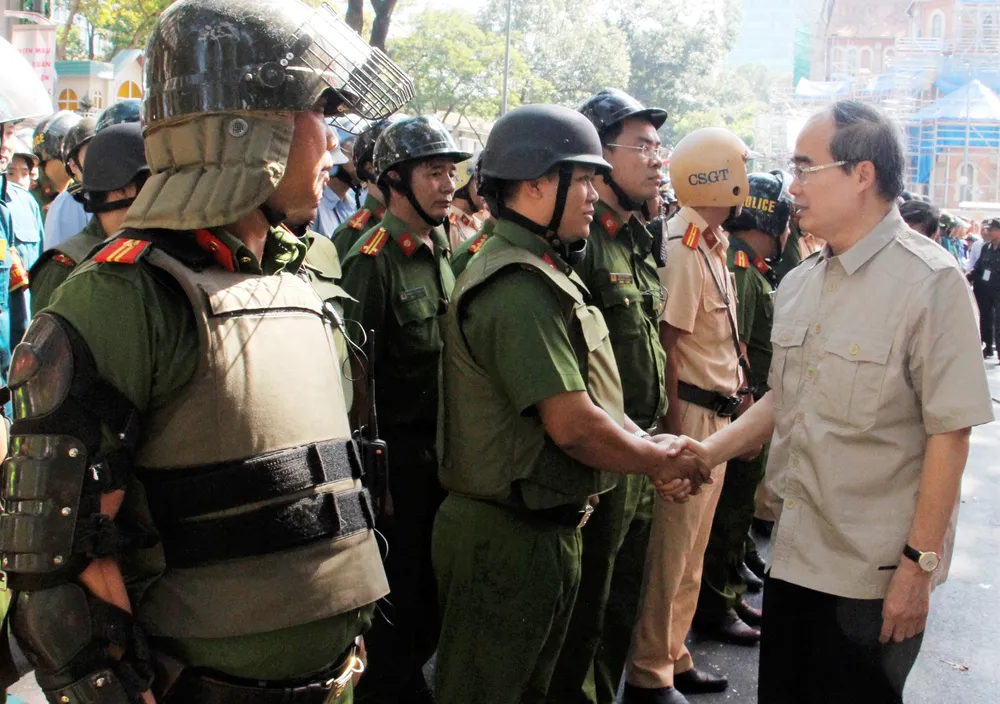 Hơn 4.000 người tham gia diễn tập chống khủng bố ở TPHCM ảnh 1