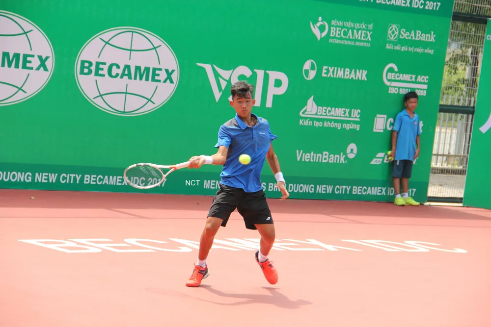 Tay vợt trẻ nhiều triển vọng Nguyễn Văn Phương