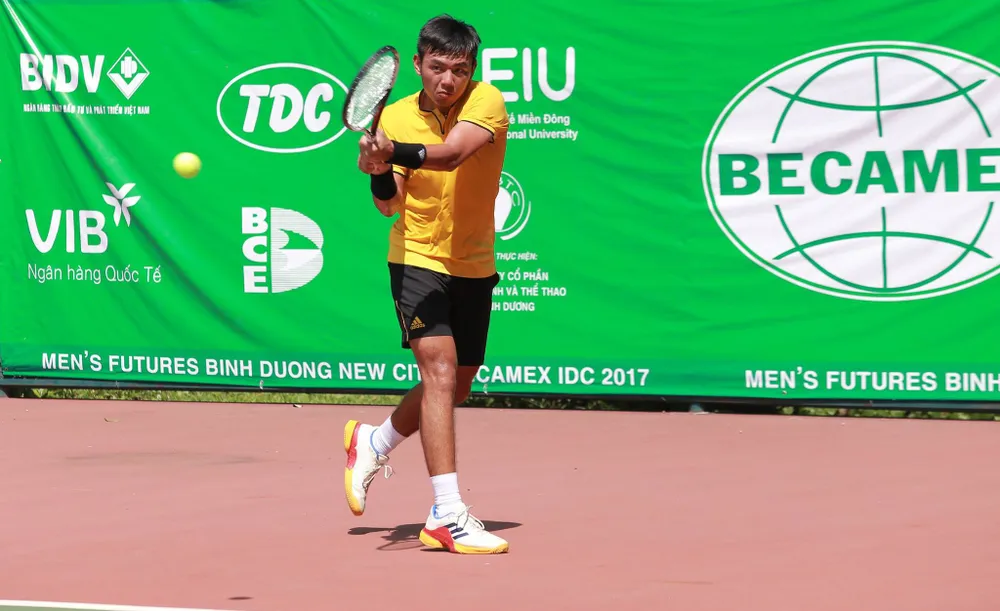 Lý Hoàng Nam tiếp tục vào tứ kết giải Men's Futures