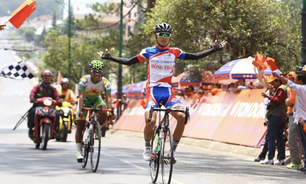 Phan Hoàng Thái tiếp tục là niềm hy vọng của Đồng Tháp tại Cúp HTV. Ảnh: HOÀNG HÙNG 