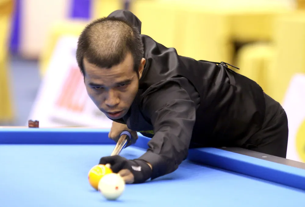 Ngô Đình Nại loại cơ thủ số 1 thế giới Caudron, vào bán kết giải Billiards 3 băng Hàn Quốc ảnh 1