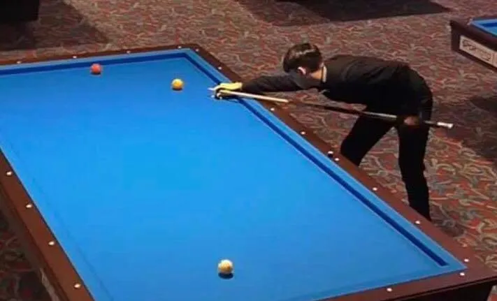 Cơ thủ trẻ Lê Hoàng Kim gây ấn tượng ở giải Billiards thế giới ảnh 2