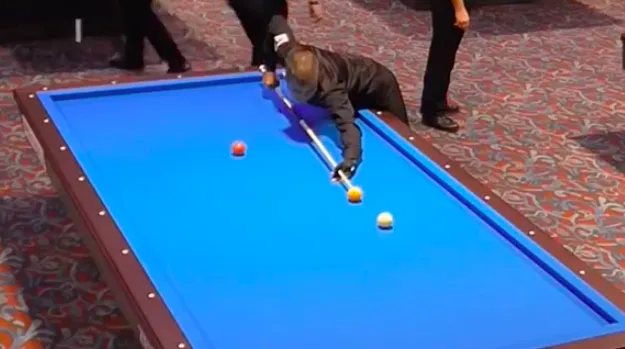 World Cup Billiards Carom 3 băng: Trần Quyết Chiến đánh bại 2 cao thủ, tiến vào bán kết ảnh 2