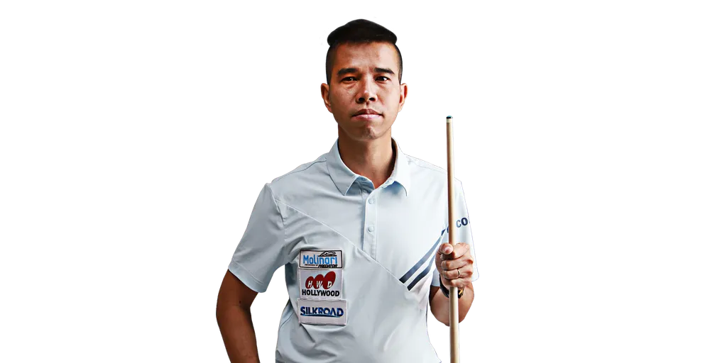 Niềm hy vọng của Billiards Carom 3 băng Việt Nam Trần Quyết Chiến. 