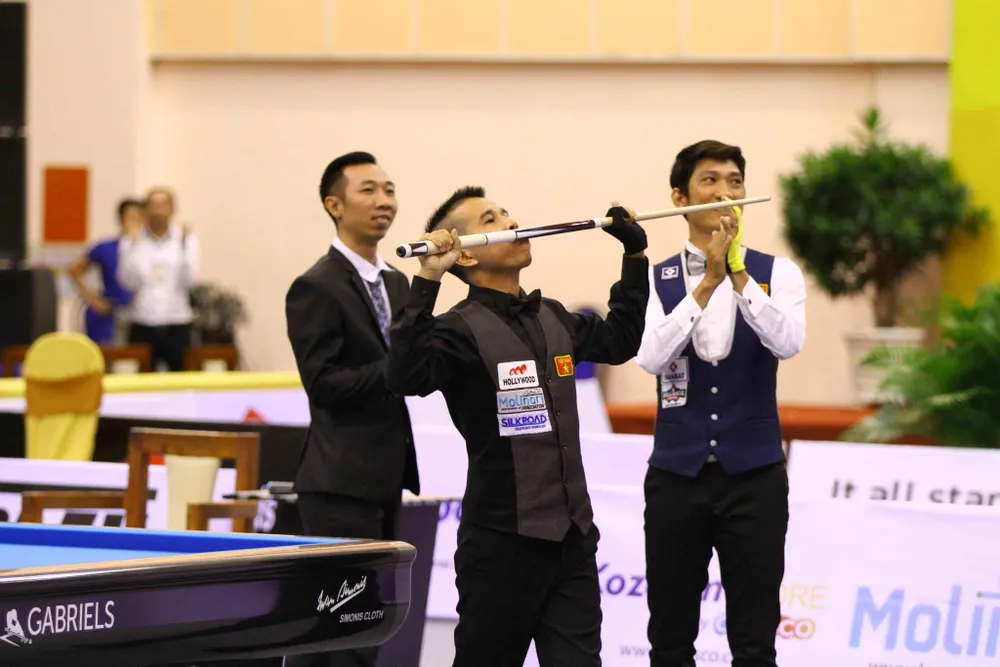 Mã Minh Cẩm vào vòng cao thủ Billiards 3 băng thế giới ảnh 2