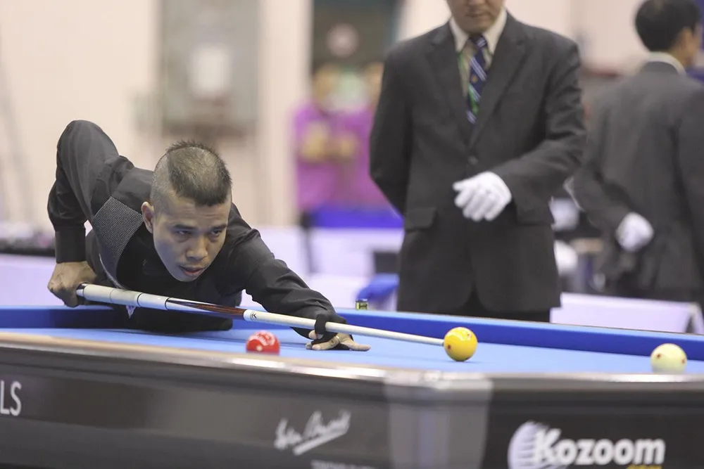 Cơ thủ Trung Hậu vào vòng knock-out World Cup Billiards săn giải thưởng 420 triệu đồng ảnh 1