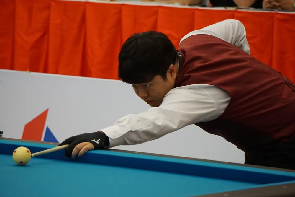 Thần đồng Billiards Hàn Quốc Cho Myung Woo vô địch giải Bình Dương ảnh 1