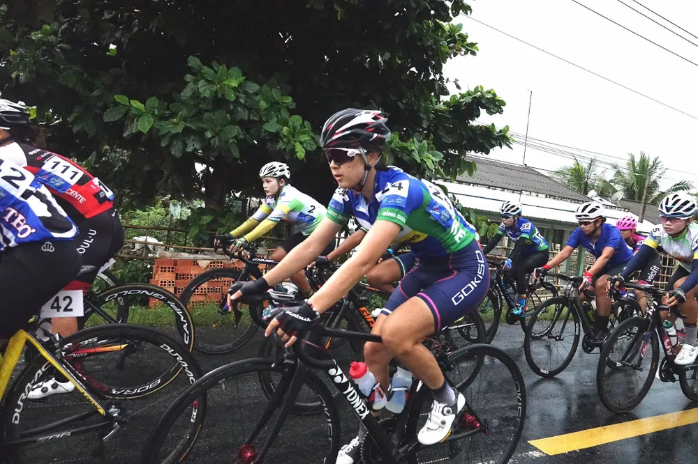 Hàn Quốc thâu tóm hết các danh hiệu giải xe đạp nữ An Giang 2019 ảnh 1