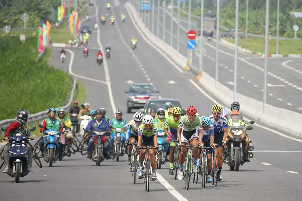 Giải xe đạp ĐBSCL: Jordan Parra lần thứ 2 thắng chặng ảnh 2