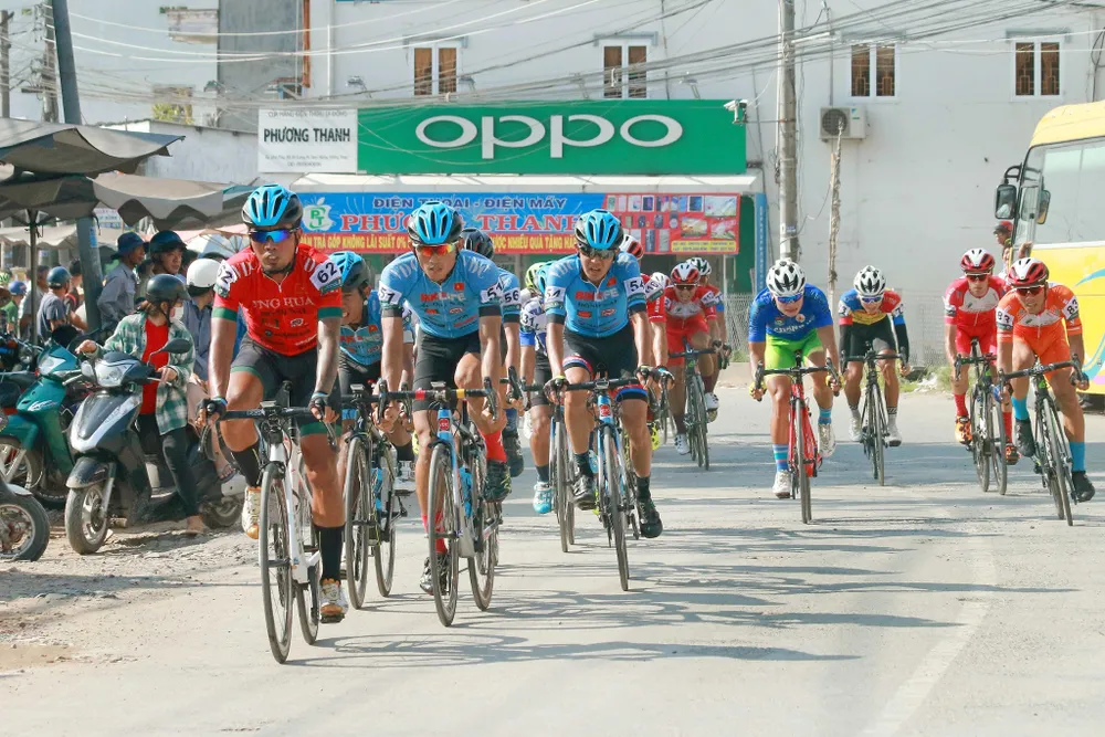 GIải xe đạp ĐBSCL: Cú đúp cho xe đạp Đồng Nai ảnh 1