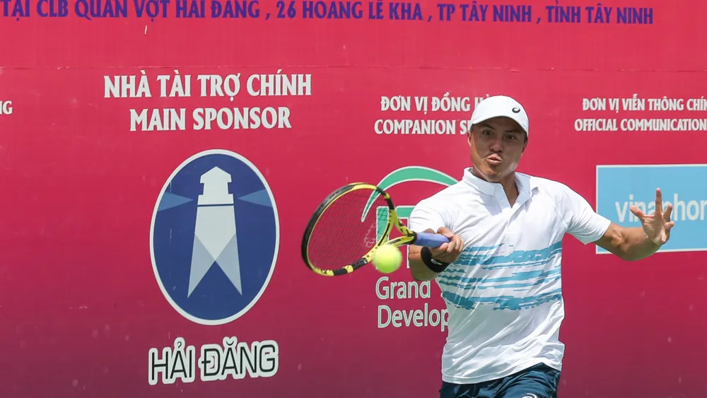 Tay vợt Việt Kiều Daniel Nguyễn đang có cơ hội đăng quang giải thứ 2. 