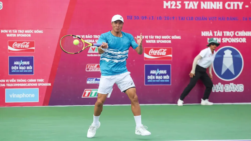 Daniel Nguyễn lần thứ hai đăng quang giải quần vợt ITF World Tour Tây Ninh ảnh 1
