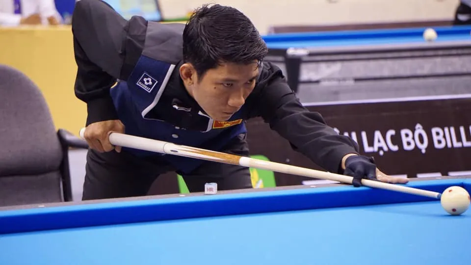 Cơ thủ Ngô Đình Nại đang hy vọng giành HCV SEA Games Carom 1 băng. 